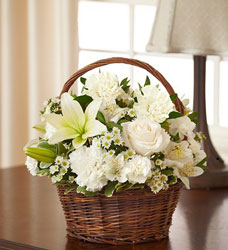 Peace, Prayers and Blessings - White Flower Power, Florist Davenport FL